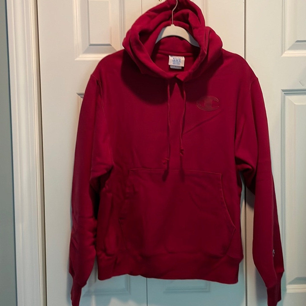 Champion deep raspberry hoodie